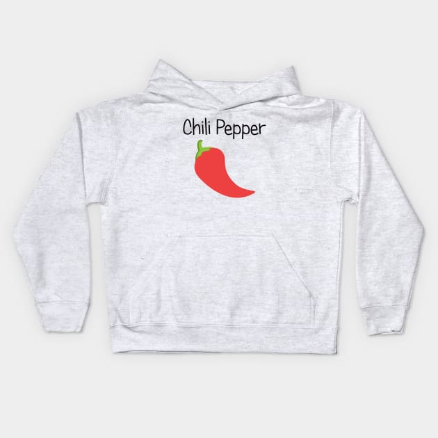 Red Hot Chili Pepper Kids Hoodie by EclecticWarrior101